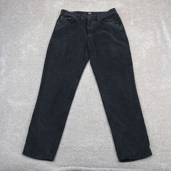 BDG Pants - BDG Pants Womens 32 Gray Corduroy Dad Fit High Rise Button‎ Fly Cotton Cords